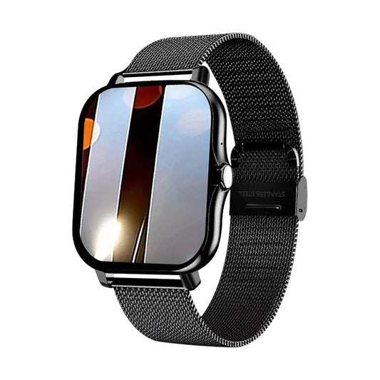 Smart watch for android phone.1.44 inch color screen full touch bluetooth call smart watch magnetic charging