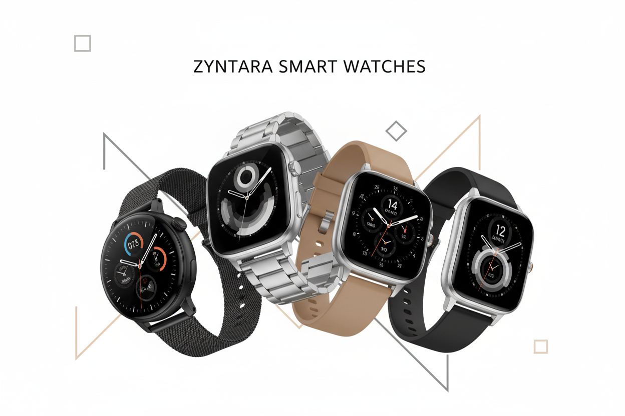 Zyntara Smart Watches - Product View